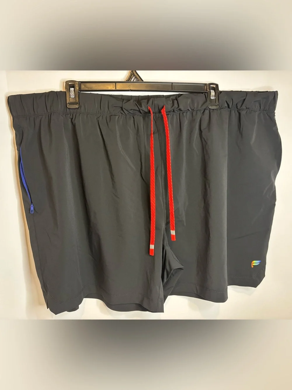 3-Pack Bundle Men's Big & Tall Shorts — Gray, Navy & Black